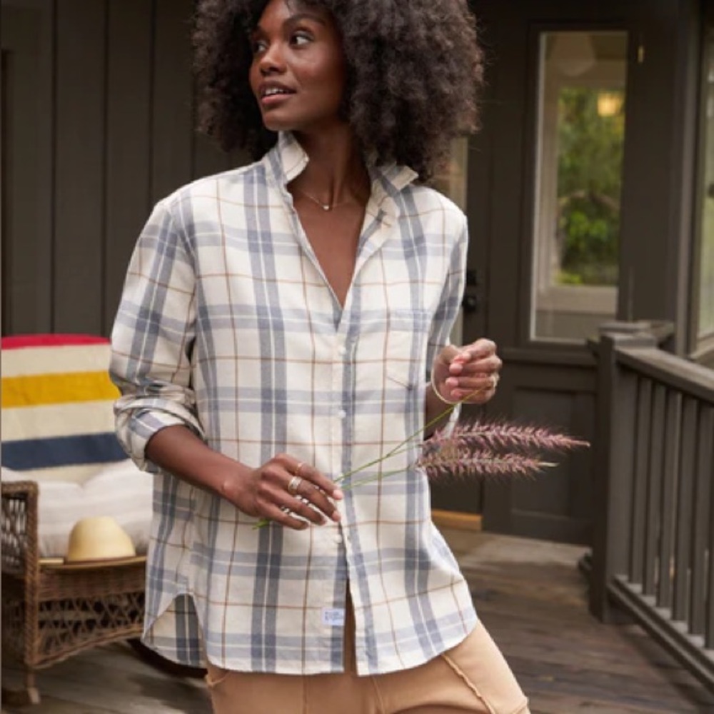 Frank & Eileen - Eileen- Flannel Plaid Button-Up Shirt